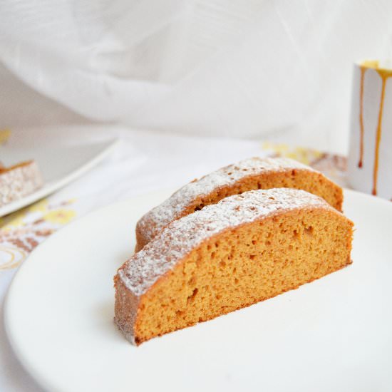 Easy Caramel Sponge Cake
