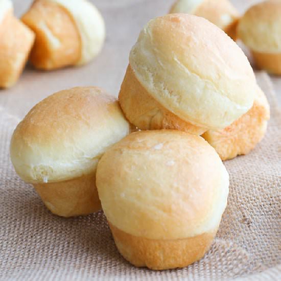 Flaky Brioche Rolls