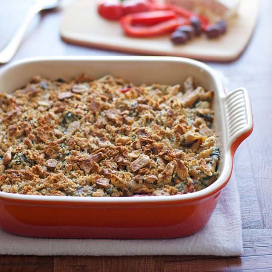 Skinny Greek Mac and Cheese