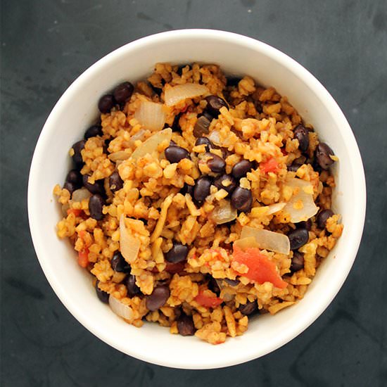 Plantain Rice and Beans