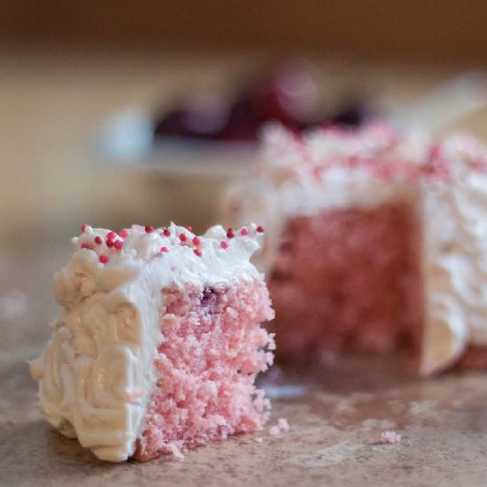 Fresh Cherry Cupcakes