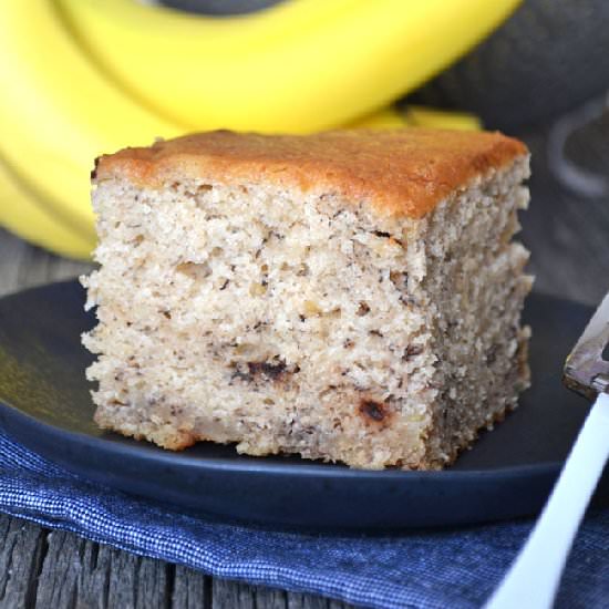 Banana Bread Sheet Cake