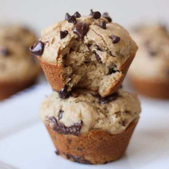 Peanut Butter Chocolate Chip Muffin