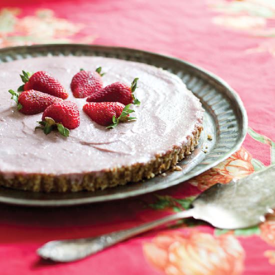 Creamy Strawberry Icebox Torte