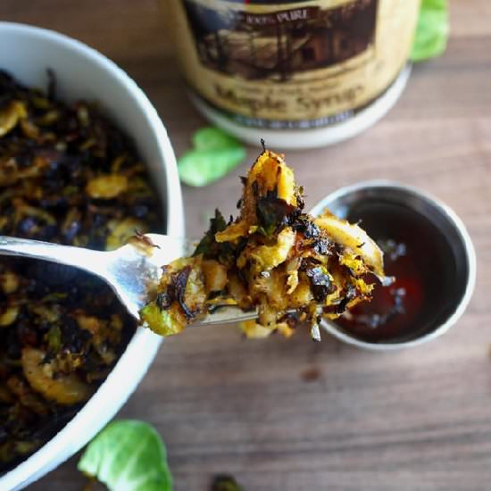 Burnt Maple Brussels Sprouts