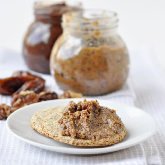 Date and Walnut Butters