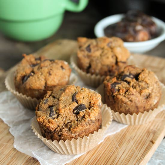 Paleo Sweet Potato Muffins – No Egg