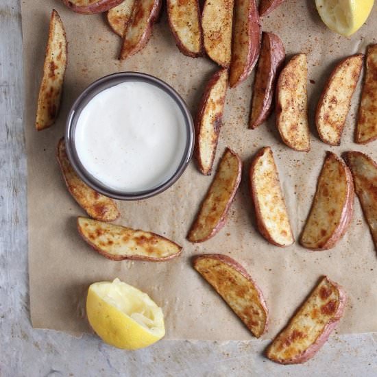 Old Bay Baked Fries