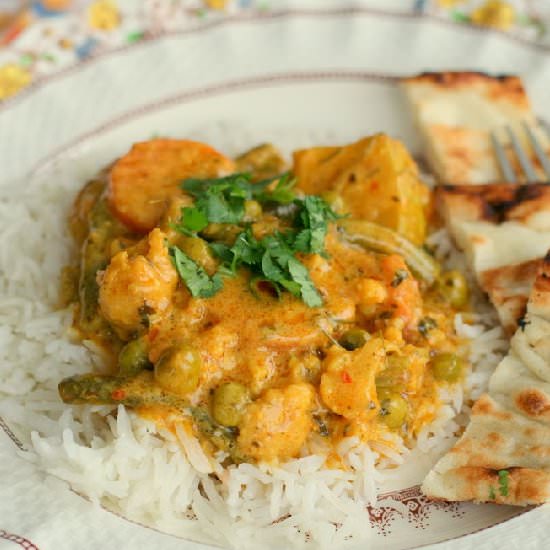 Creamy Coconut Curry Vegetables