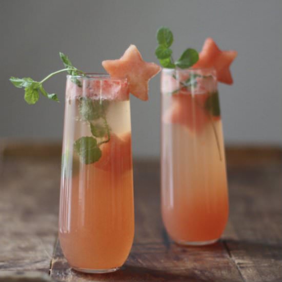 Watermelon Mint Cocktail Recipe