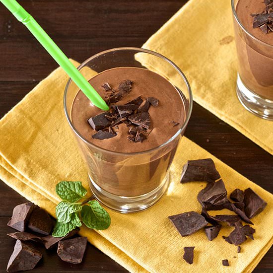 Thick & Creamy Mint Chocolate Milks