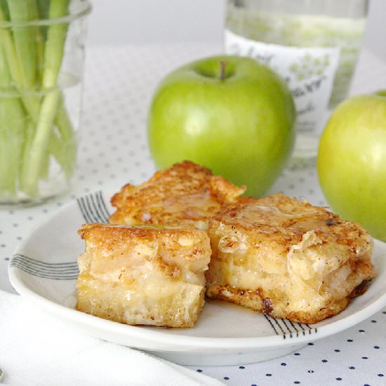 Mini Apple Sourdough French Toasts