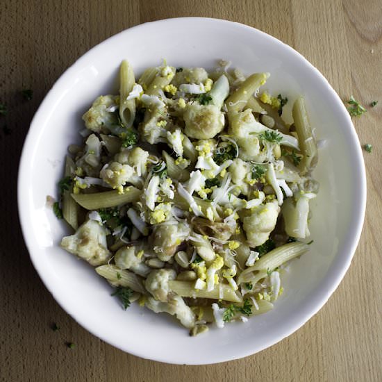 Coriander-Spiced Cauliflower Pasta