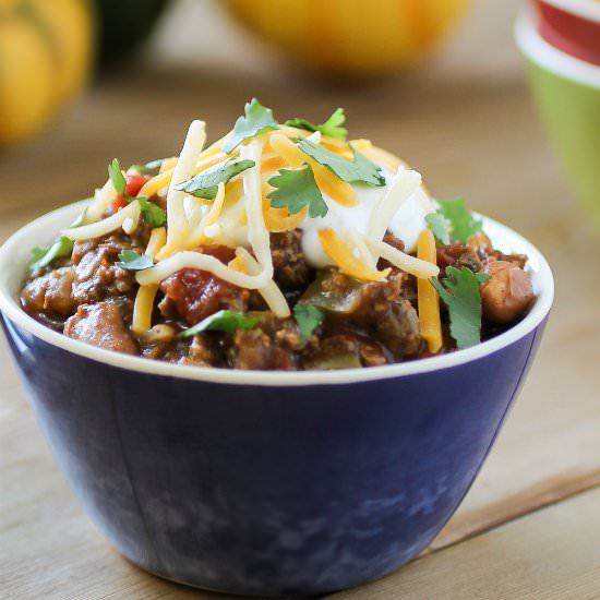 Crockpot Cheater Chili