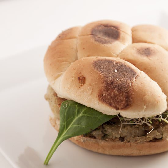 Quinoa & Potato Burgers