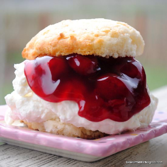 Cherry Cheesecake Shortcake
