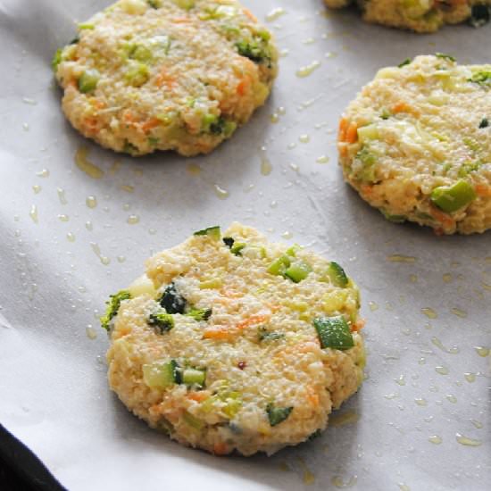 Quinoa and Vegetable Patties