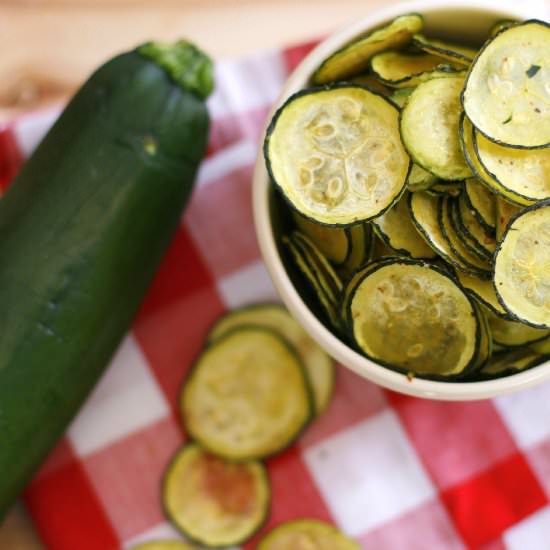 Spicy Zucchini Chips