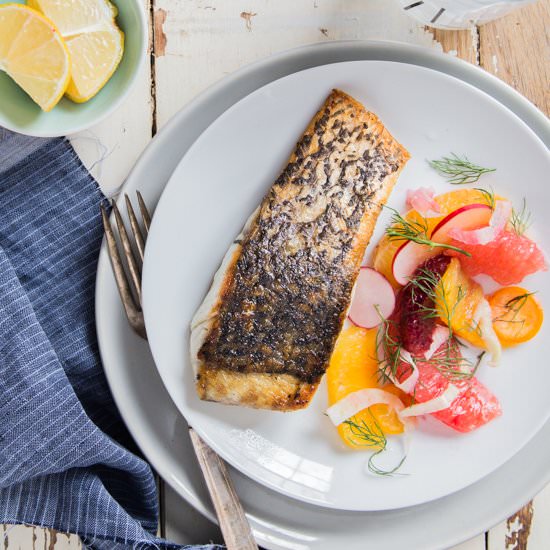 Crispy Skinned Barramundi