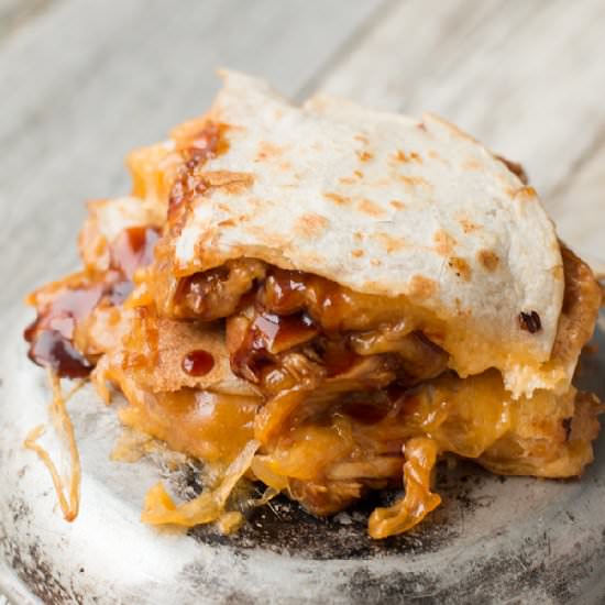 Teriyaki Chicken Quesadilla