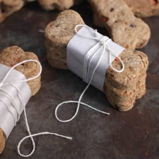 Natural Carrot & Banana Dog Treats