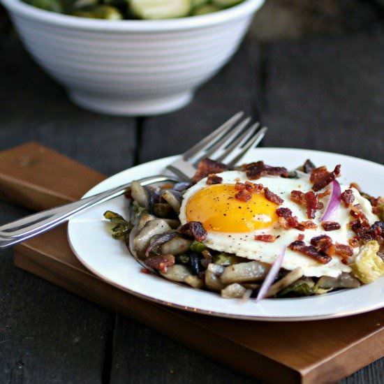 Sunchoke Hash with Bacon