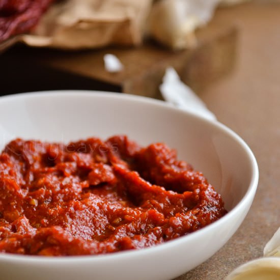 Homemade Schezwan Sauce