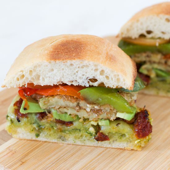 Eggplant Sandwich
