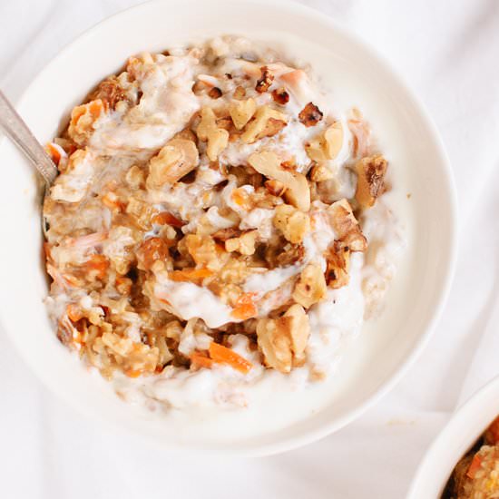 Megan’s Morning Glory Oatmeal