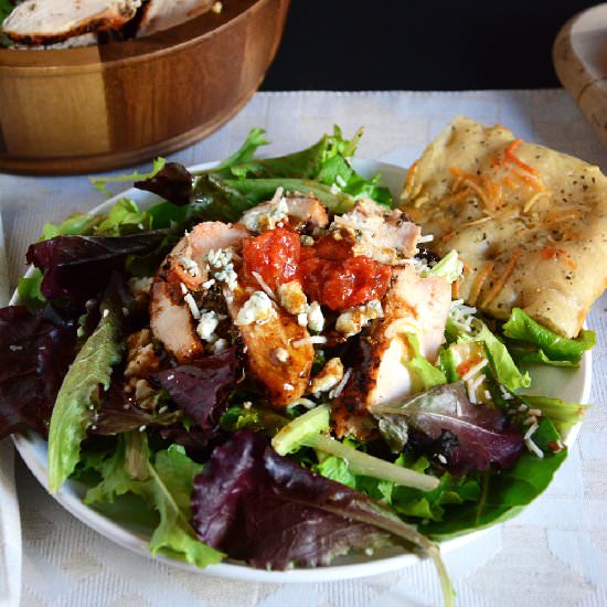 Grilled Chicken Bruschetta Salad