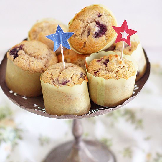 Vegan Blackberry Lime Muffins