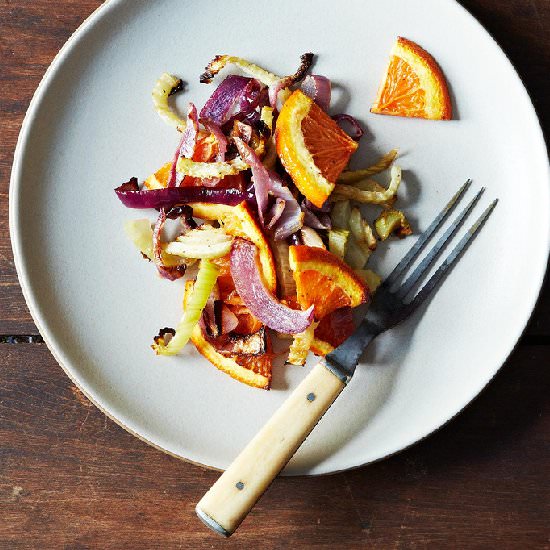 Fennel, Onion and Orange Salad