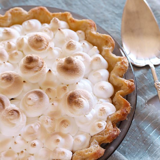 Meyer Lemon Meringue Pie