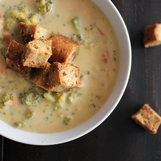 Broccoli-Cheddar Soup