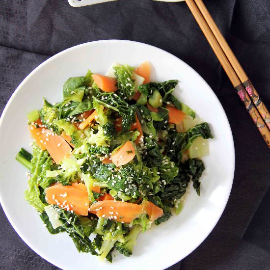 Kikkoman Dressed Steamed Vegetables