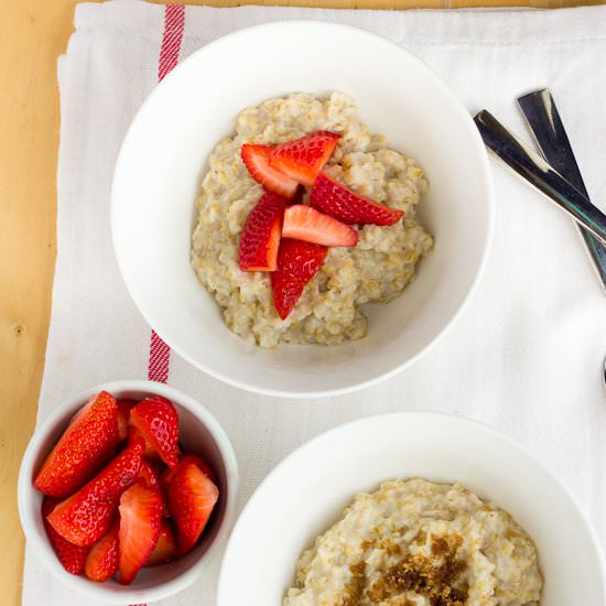 Overnight Steel-Cut Oats