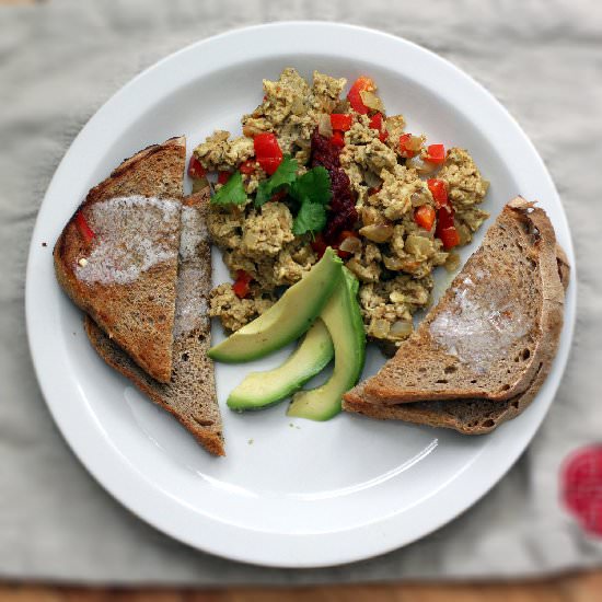 Curry Scrambled Eggs