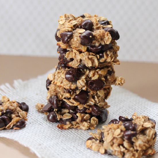 Banana Chocolate Chip Cookies