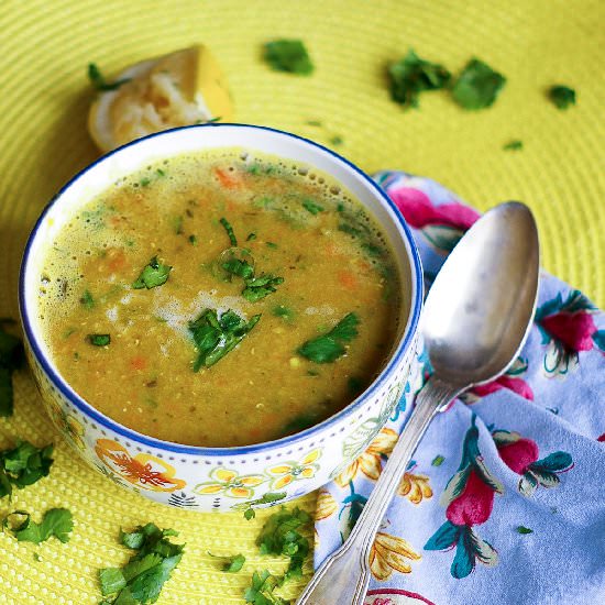 Lemony Red Lentil Soup