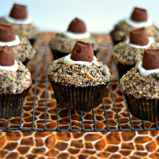 Triple Chocolate Cupcakes