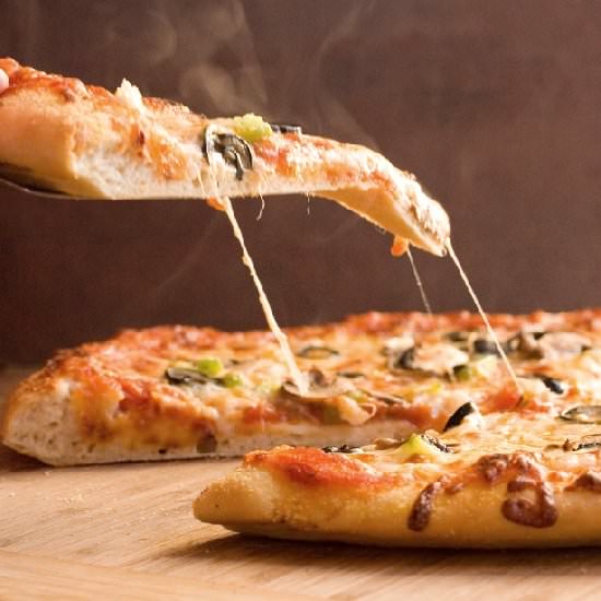 Homemade Pepperoni Pizza