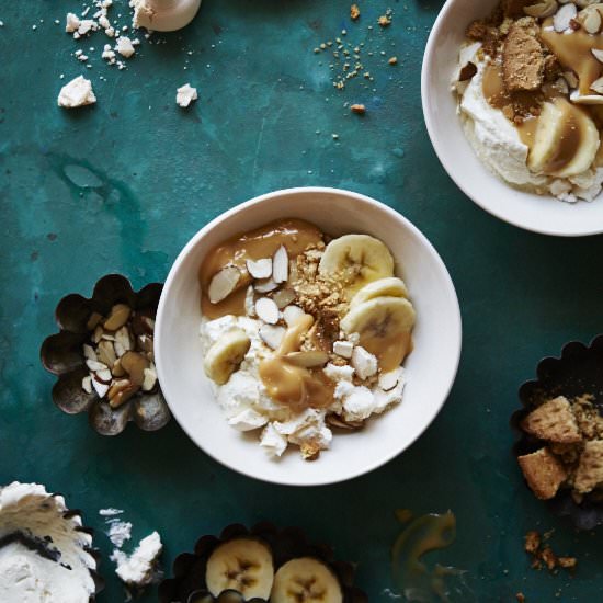 Banoffee Eton Mess