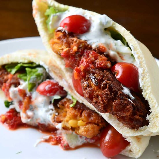 Falafel Pita Sandwich