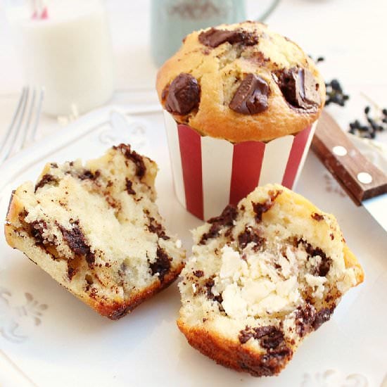 Toasted Vanilla Bean Muffins