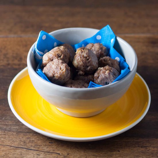 Meatballs with Mustard