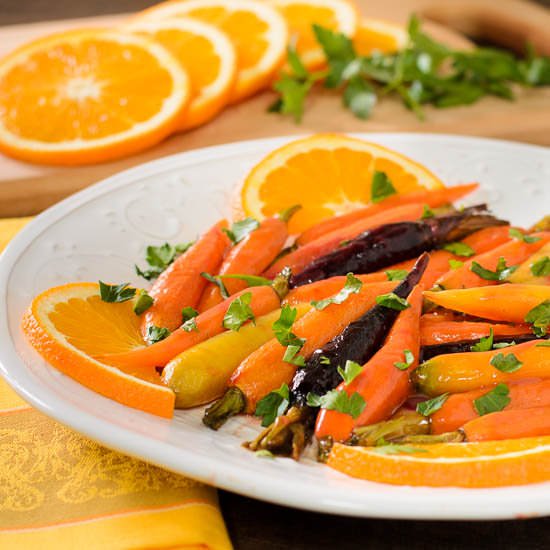 Carrots w/ Madeira Orange Glaze
