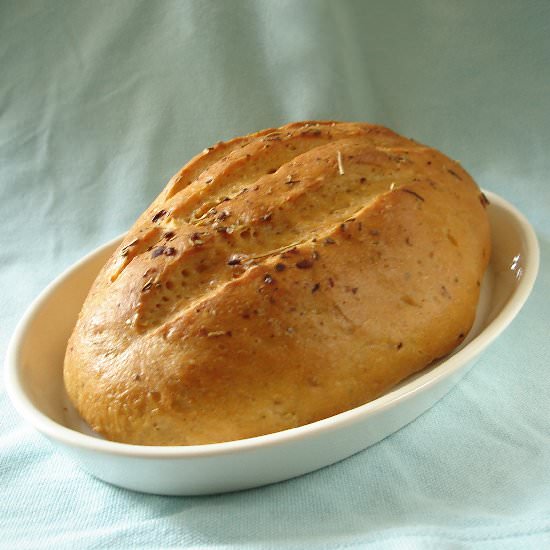Whole Wheat Herbs and Garlic Bread