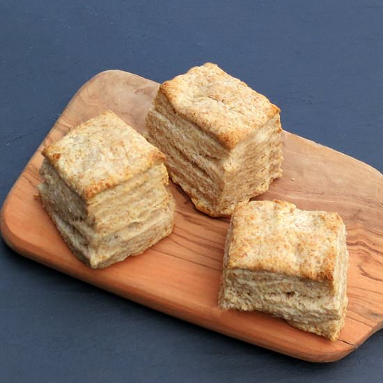 Sky High Spelt Breakfast Biscuits