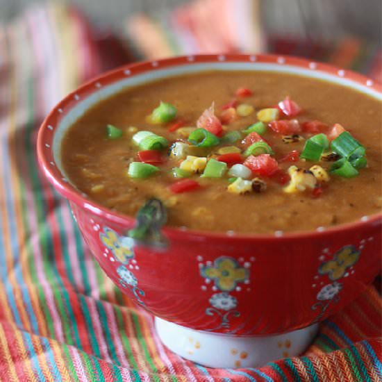 Corn & Red Pepper Chowder