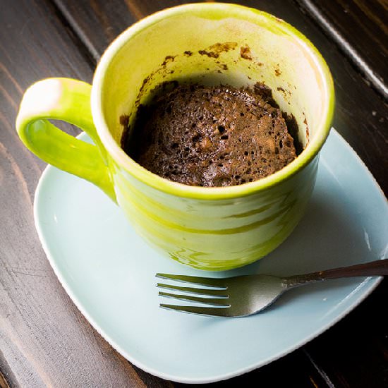 Chocolate Cake In a Mug